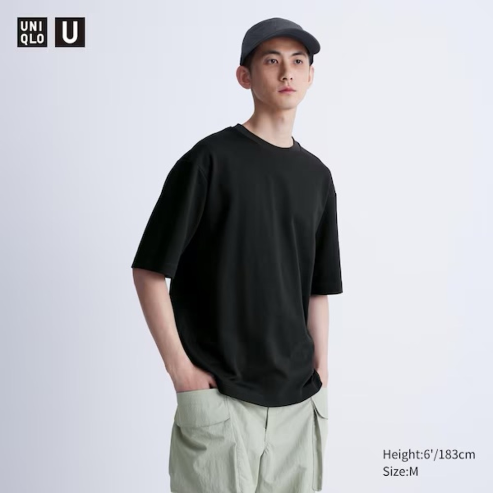 NWT Uniqlo Airism Oversized T Shirt